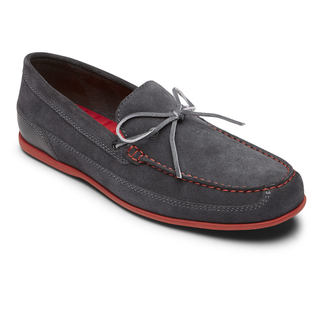 Rockport Loafers Herre Mørke Grå - Malcom Tie - QSPN05791